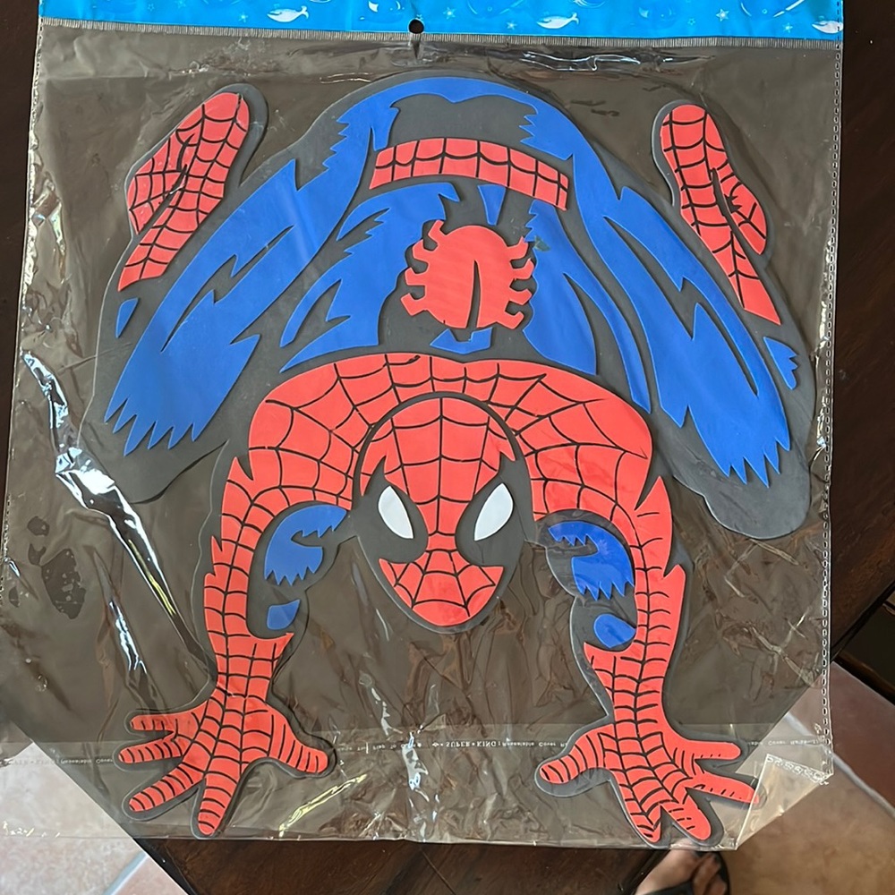 Spider-Man foam wall hanging brand new